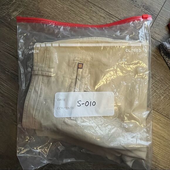 Tori Richard Size 36W Men's Khaki 100% Cotton Hawaiian Chinos in Khaki-Tan - Picture 5 of 6